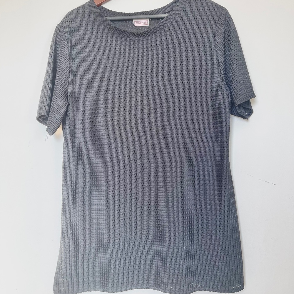 Vintage black knit top